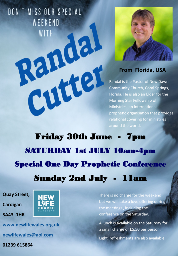 Randal Cutter - Friday June - 1st July